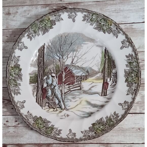 Johnson Brothers Friendly Village Sugar Maples Dinner Plate 10.25" - Picture 2 of 8